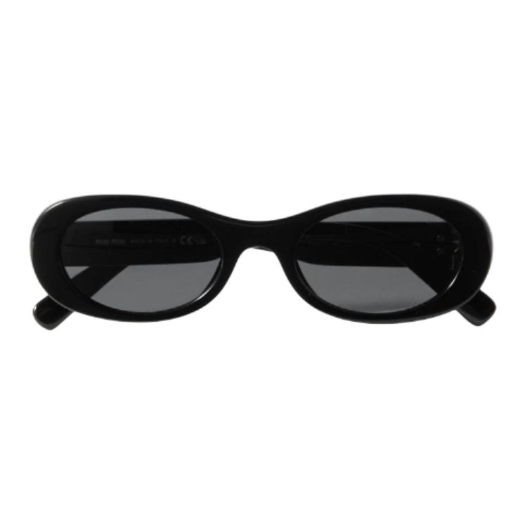 Солнцезащитные очки Miu Glimpse с овальной оправой MIU MIU — фото 3