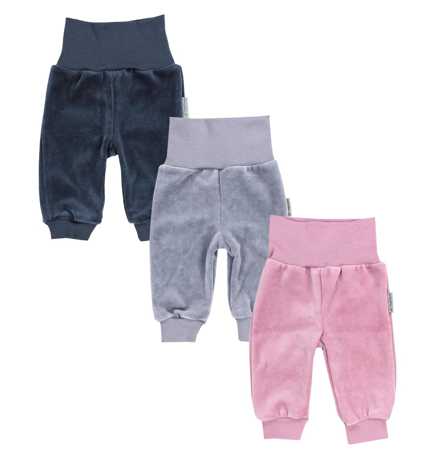 

Тканевые брюки TupTam 3er Set n, цвет rosa/grau