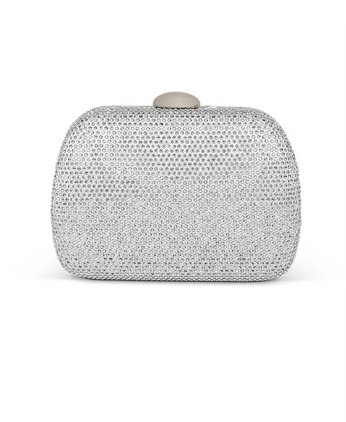 

Женский хрустальный минаудьер Blossom Jewel Badgley Mischka, черный