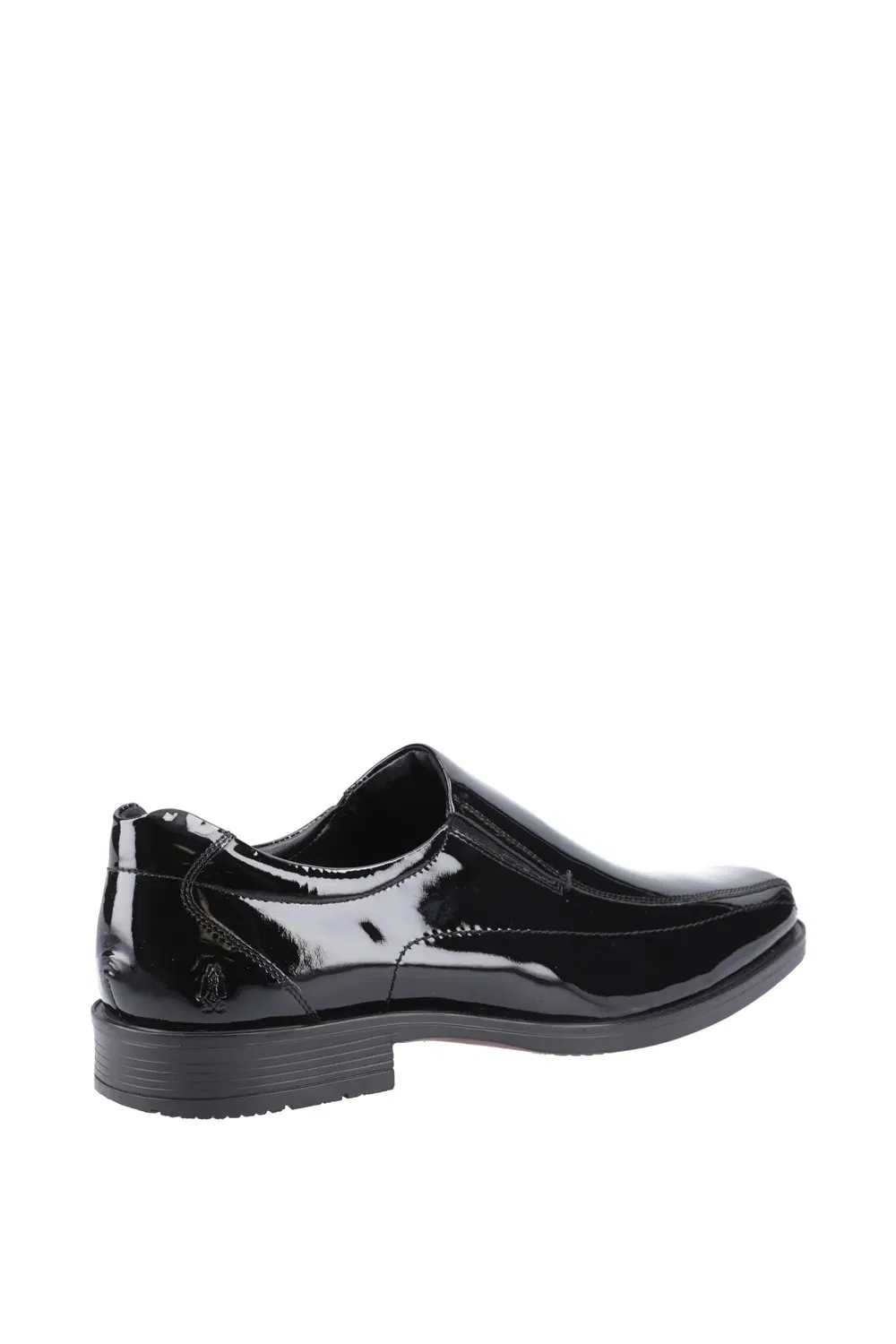 Мужские повседневные туфли Brody Slip On Patent Hush Puppies, черный — фото 2