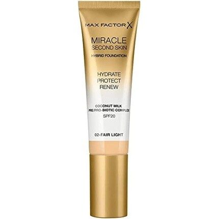 

Max Factor Miracle Second Skin Увлажняющая тональная основа Fair-Light 30 мл