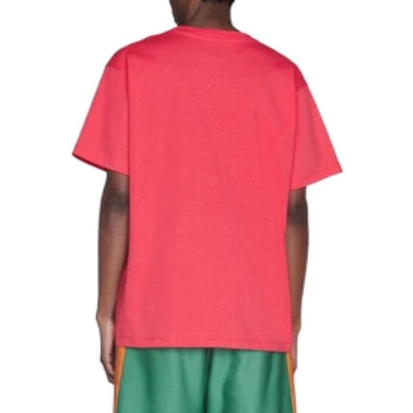 Футболка Gucci x The North Face Cotton T-Shirt 'Pink', розовая — фото 4