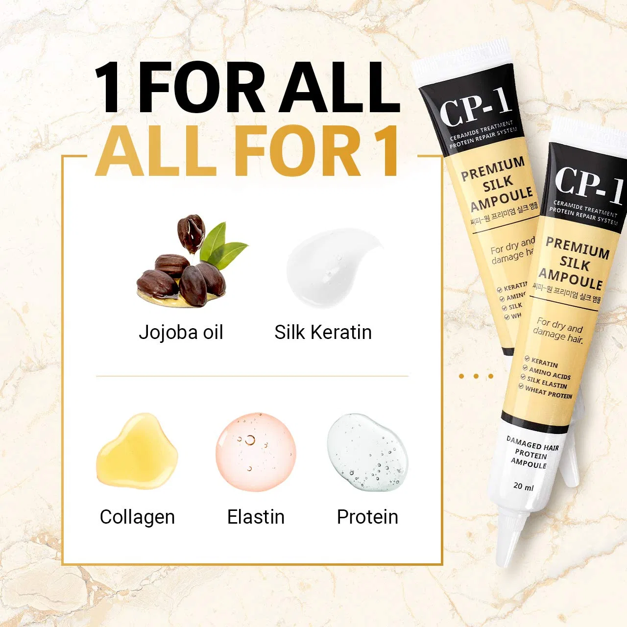Сыворотка для волос «CP-1 Premium Silk Ampoule» от Esthetic House Cp-1 — фото 3