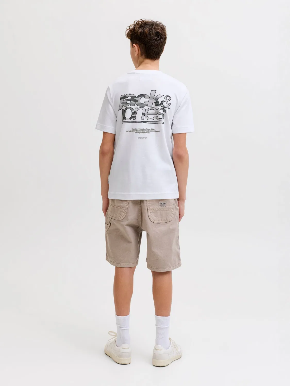 Футболка 'JCOBreeze' Jack & Jones Junior, White — фото 4