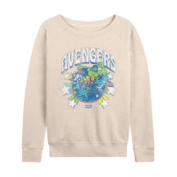 

Женская футболка с длинным рукавом The Avengers из френч терри Marvel