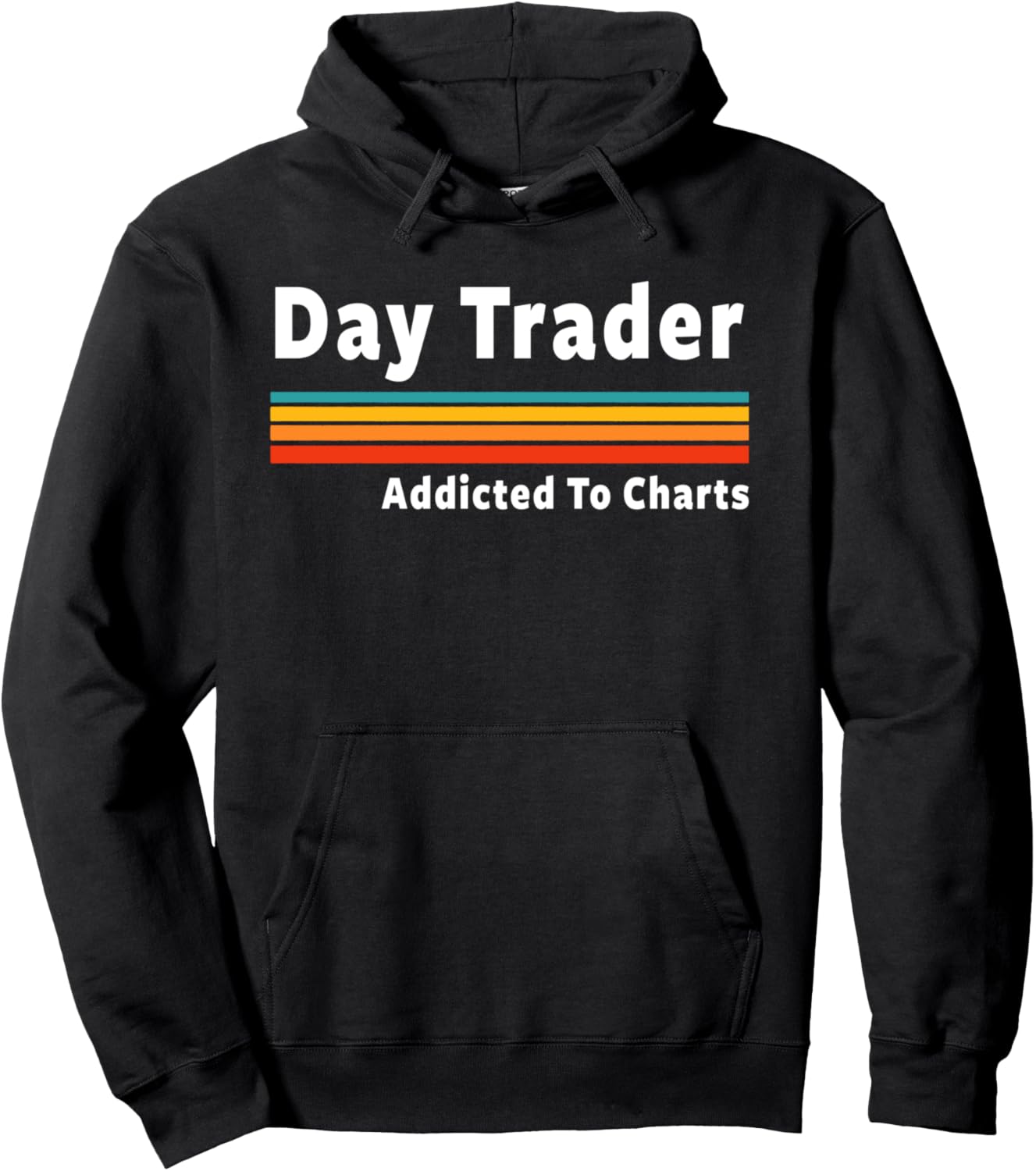 

Дневная торговля - Биржевой трейдер - Фондовые рынки - Худи в стиле ретро для дневных трейдеров, черная Stock Market Shirts & Day Trader Gifts & Merch Co.