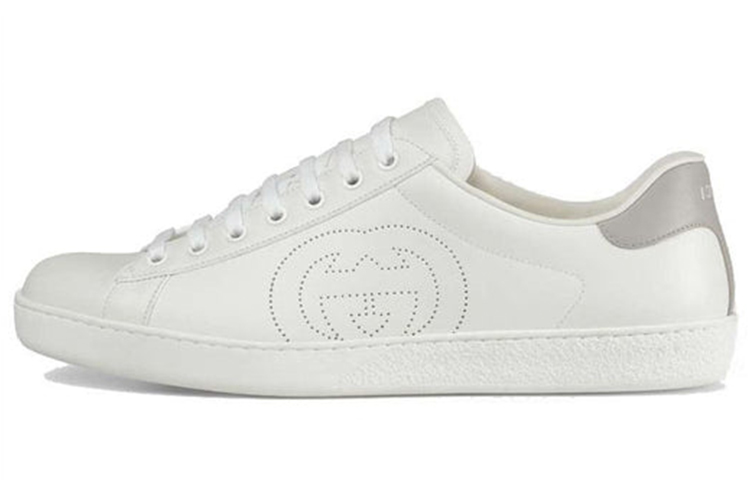 

Футболка 'Interlocking G White Grey' GUCCI, бело-серая