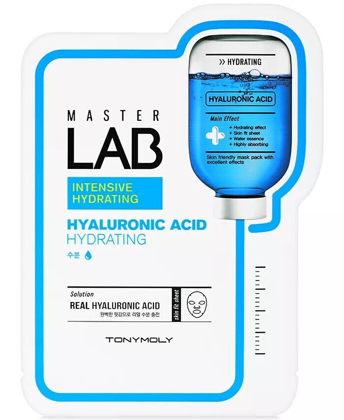 

Master Lab Увлажняющая тканевая маска с гиалуроновой кислотой Tonymoly