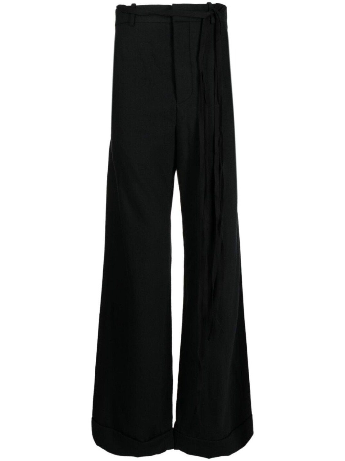 

Ann Demeulemeester широкие брюки Leon средней посадки, черный