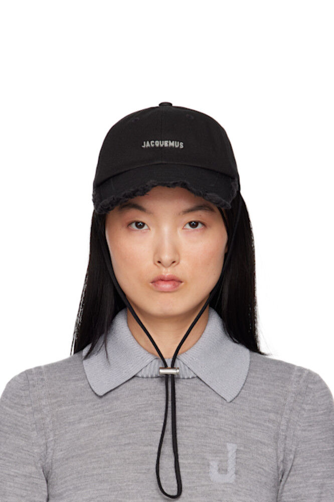

Черная кепка Les Classiques 'The Artichaut' JACQUEMUS