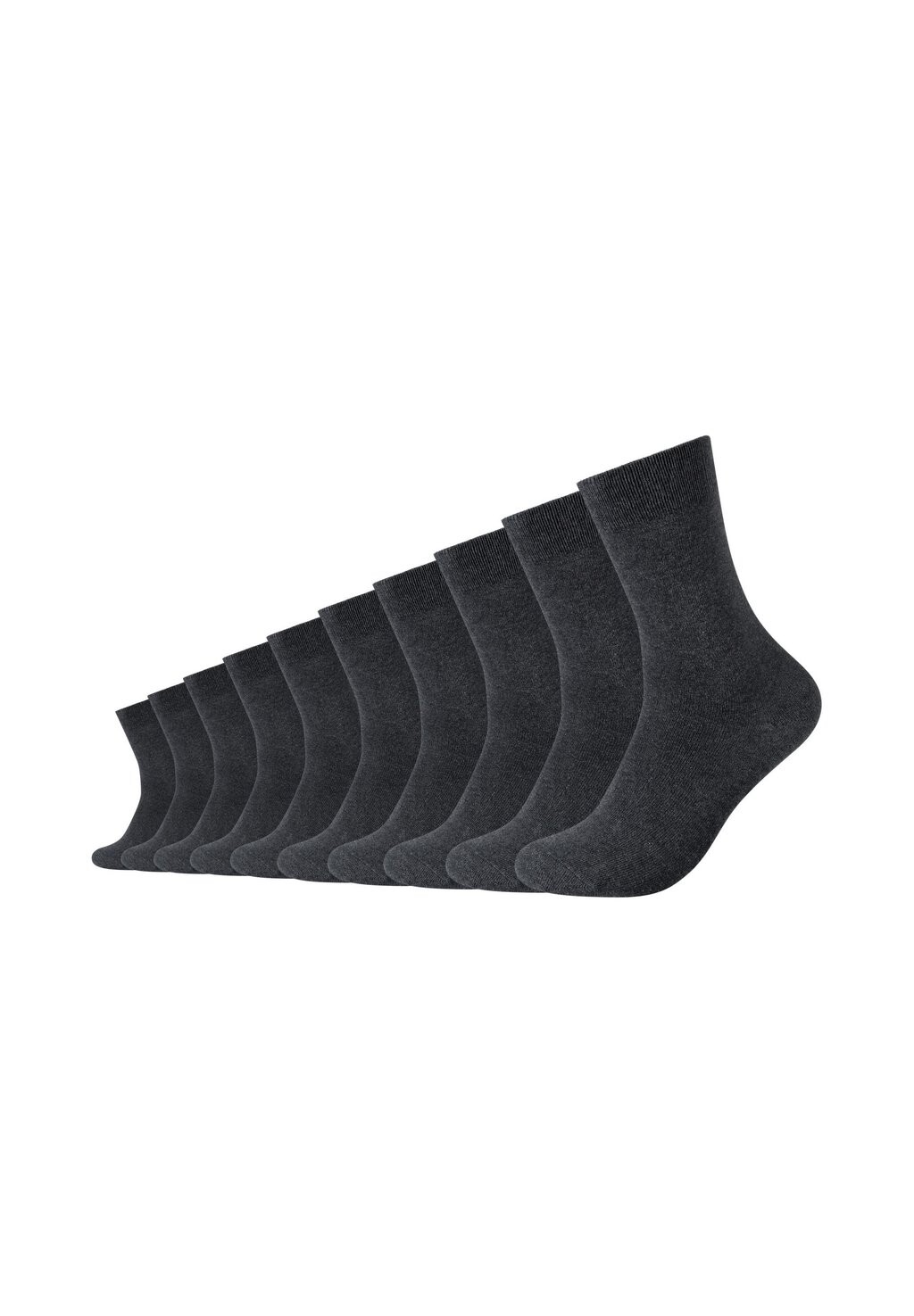 

Носки 10 PACK camano, цвет Mottled Anthracite