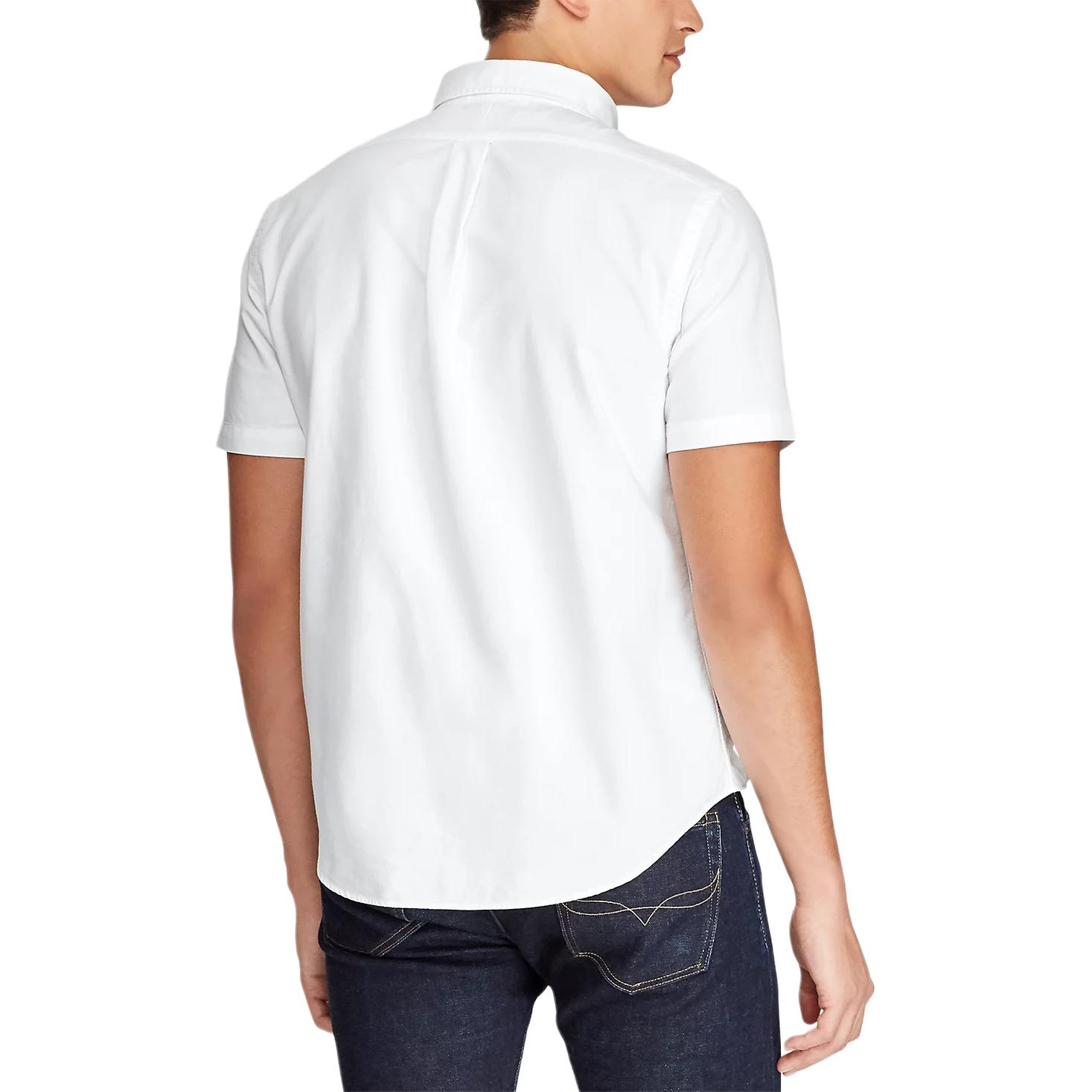 Рубашка SS25 мужская Polo Ralph Lauren, белый — фото 3
