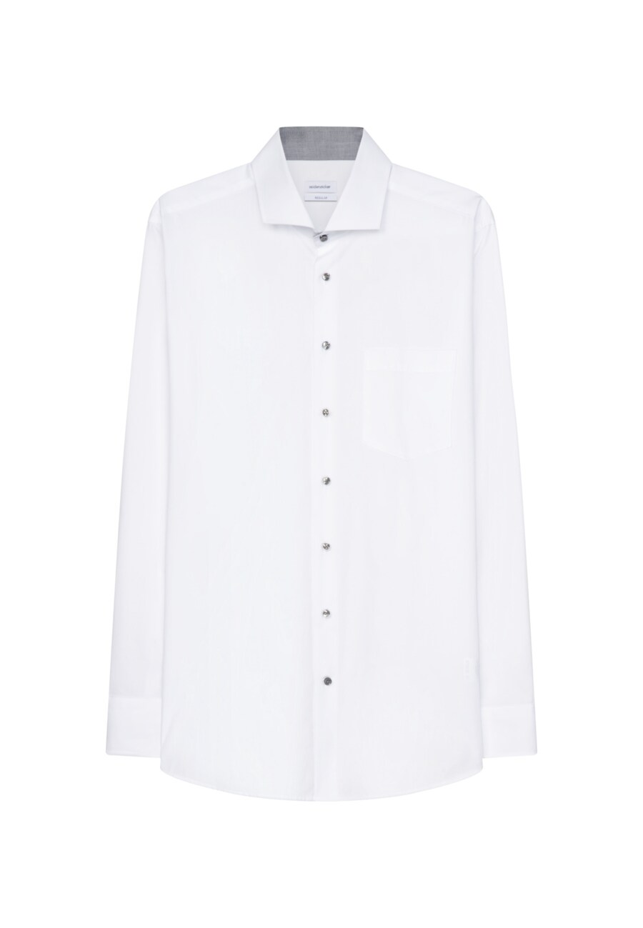 

Рубашка на пуговицах классического кроя SEIDENSTICKER, белый