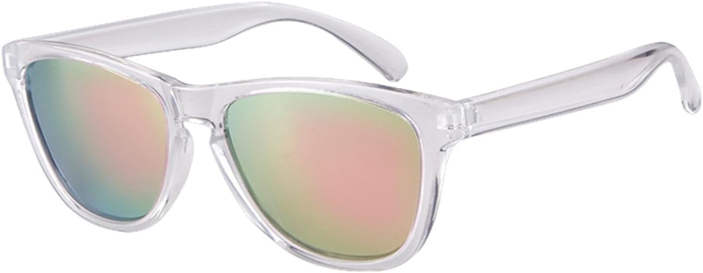 

Классические ретро квадратные поляризованные солнцезащитные очки для женщин и мужчин, цветные, с зеркальными линзами, спортивные солнцезащитные очки с защитой от УФ-излучения UV400 WNCKSQ, C9