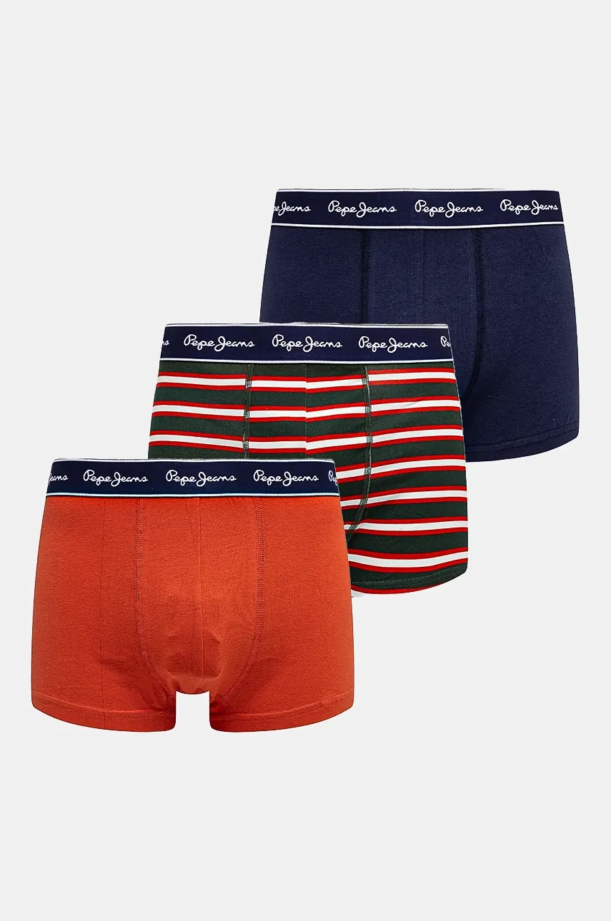 

Набор боксеров RETRO STPS TK, 3 шт Pepe Jeans, темно-синий