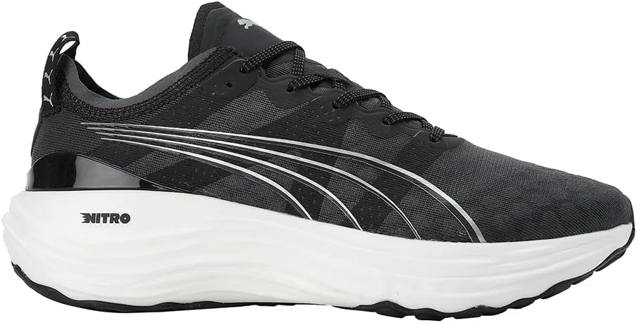 Мужские беговые кроссовки Puma Foreverrun Nitro 2, Black White — фото 3