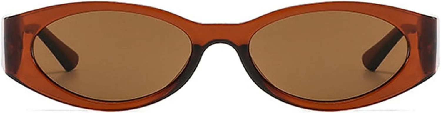 

Солнцезащитные очки Helena в стиле ретро, ​​овальные, для женщин и мужчин, модные, маленькие круглые, в стиле 90-х, винтажные, панк, трендовые, синие, C6