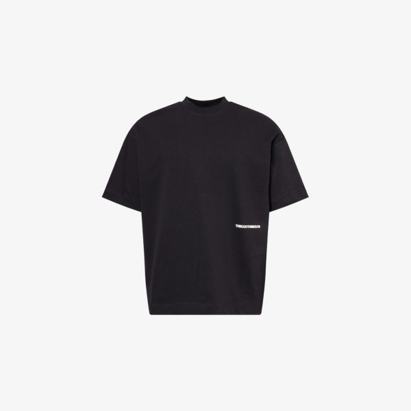 

Футболка из хлопка с графическим принтом Design dept The Couture Club, черный