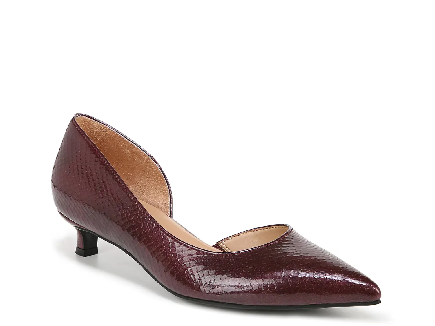 

Туфли Gallent Pump Naturalizer, цвет cranberrysnakeprint