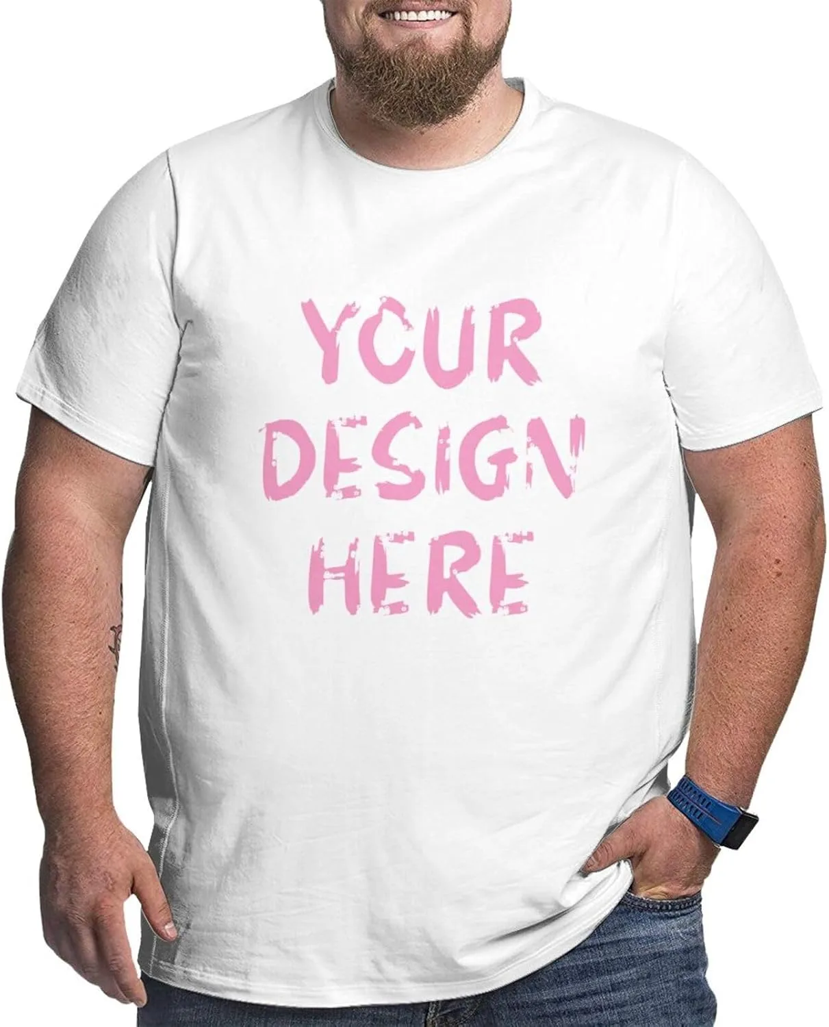 Футболка Custom для мужчин Big and Tall