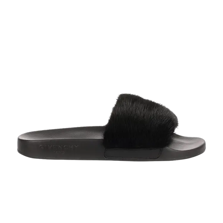 Кроссовки Givenchy Wmns Mink Slide Black, черный
