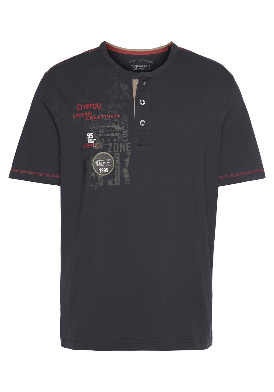 

Классическая футболка Man's World Shirt, темно-серый
