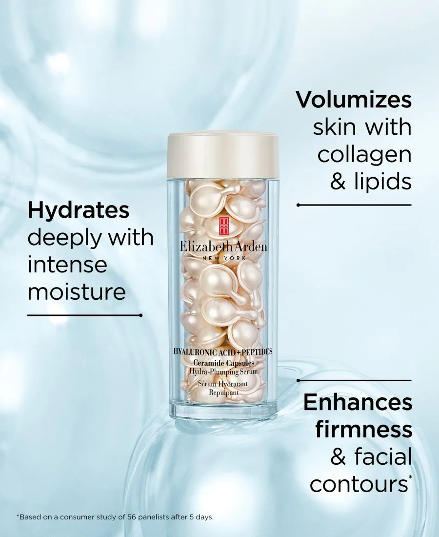 Сыворотка Elizabeth Arden — Капсулы с гиалуроновой кислотой и пептидами церамида, увлажняющая и разглаживающая — фото 4