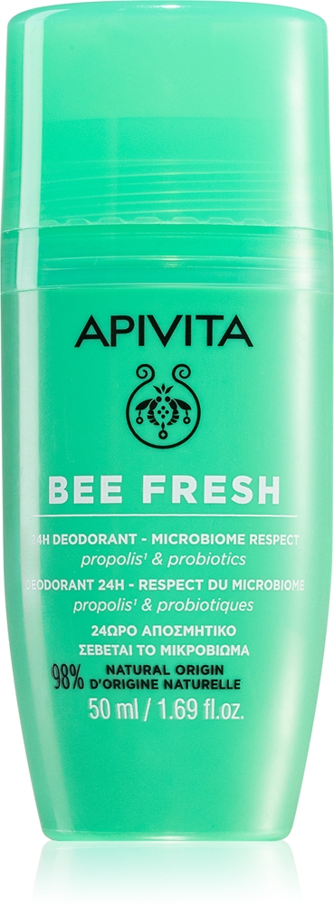 

Шариковый дезодорант Bee Fresh Apivita, nuo perteklinio prakaitavimo ir nemalonaus kvapo 50 мл