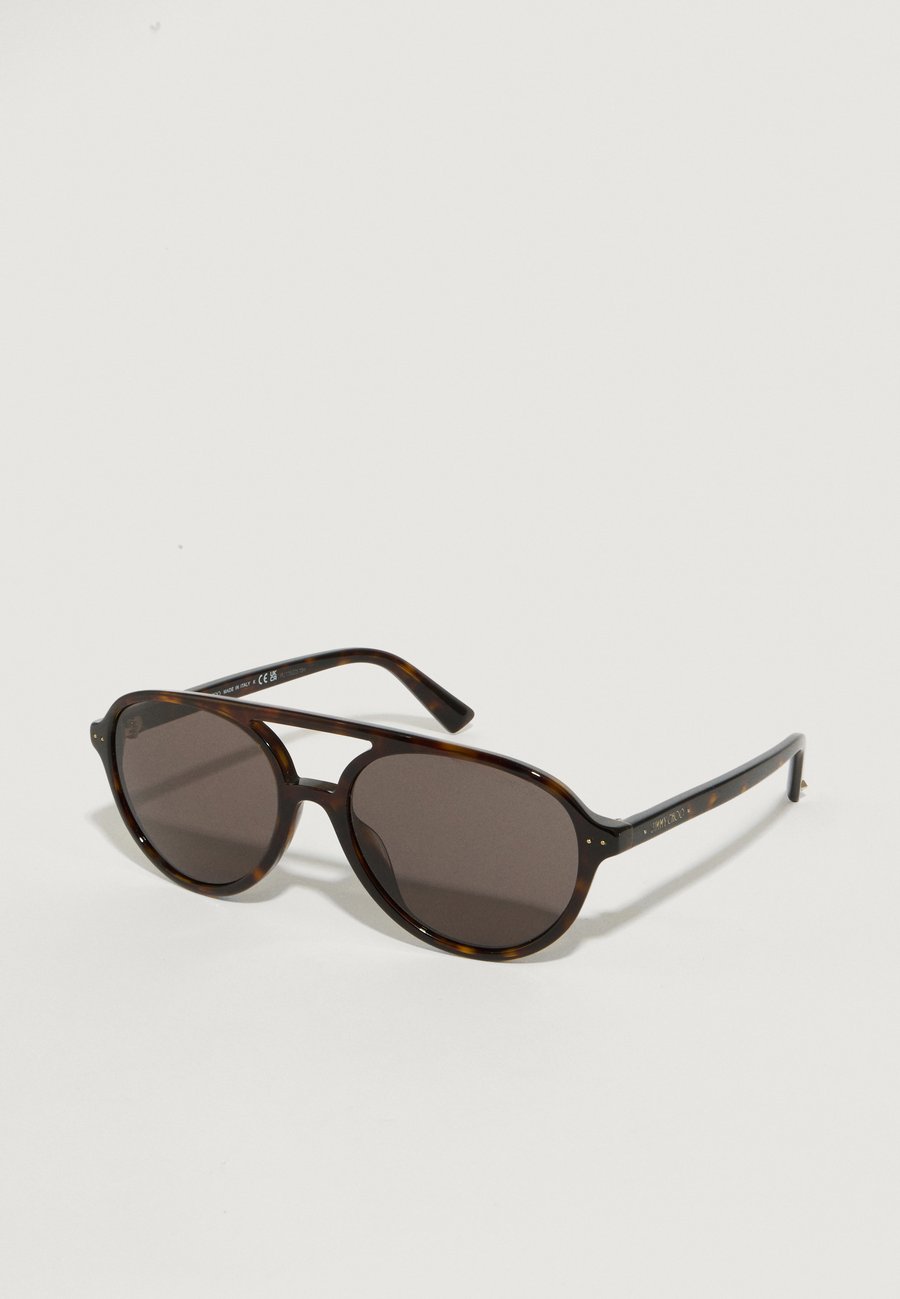 

Солнцезащитные очки Jimmy Choo Sunglasses, Havana/Dark Brown/Brown