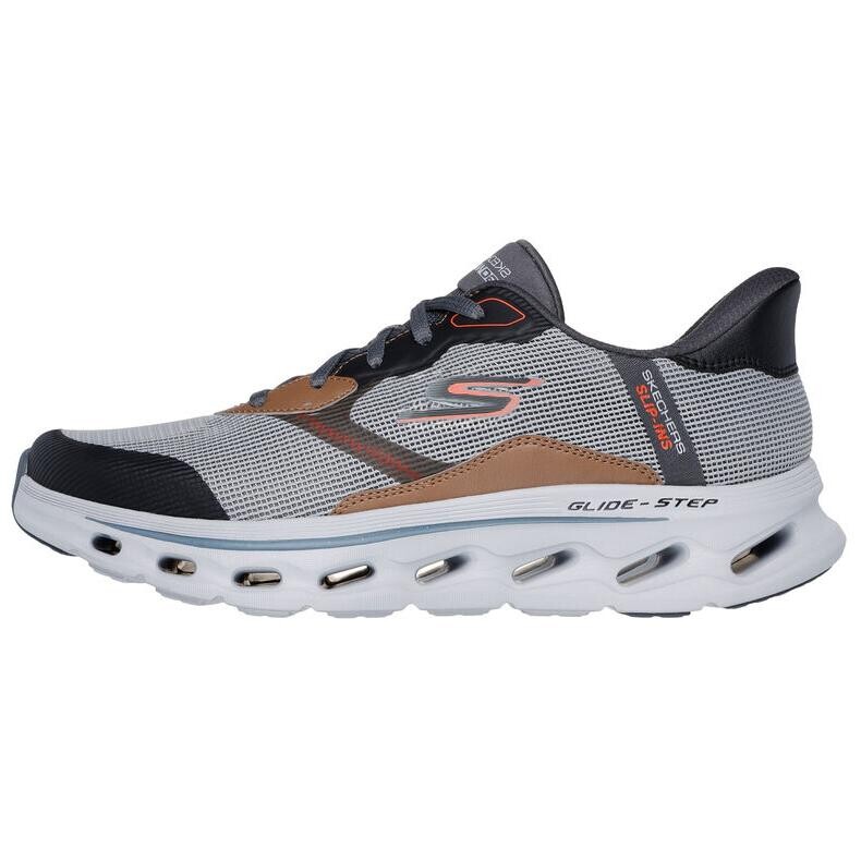 

Кроссовки мужские Slip Ins Lifestyle Shoes Men Low-Top White Skechers, Белый, Кроссовки мужские Slip Ins Lifestyle Shoes Men Low-Top White Skechers