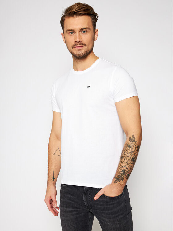 

Футболка стандартного кроя Tommy Jeans, белый
