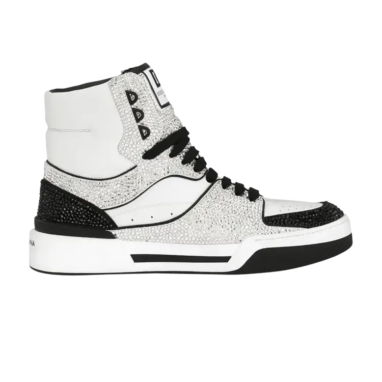 Dolce & Gabbana Roma High 'Off White Silver'