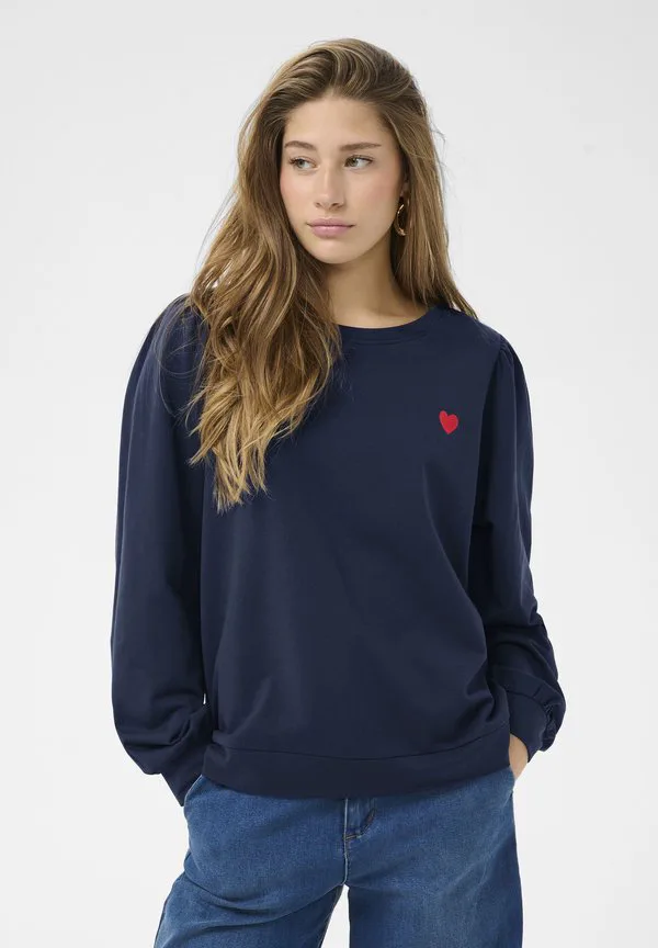 

Толстовка с длинными рукавами и вышивкой lcaya Love Copenhagen, Navy Blazer, Синий, Толстовка с длинными рукавами и вышивкой lcaya Love Copenhagen, Navy Blazer