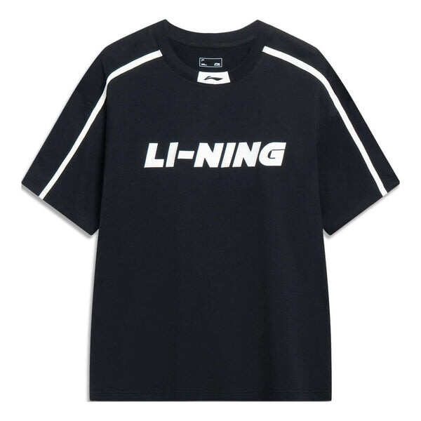 

Футболка спортивная мода графическая футболка Li-Ning, черный