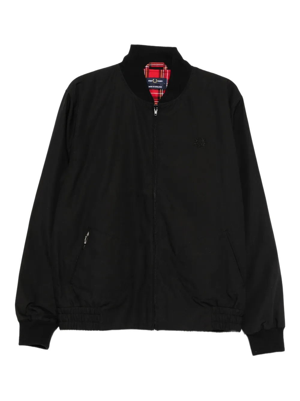

Куртка с вышитым логотипом Fred Perry, черный