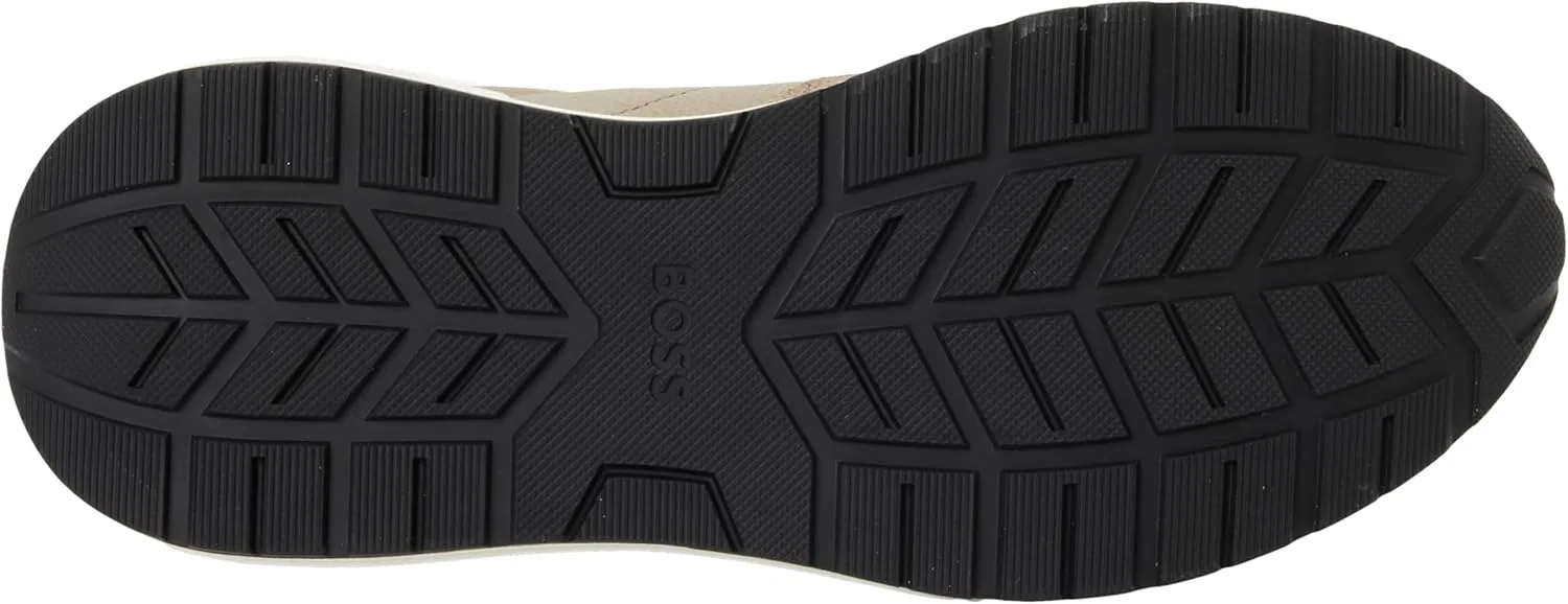Мужские кроссовки BOSS Vinston_Runn_sdgrlt, Dark Beige — фото 2