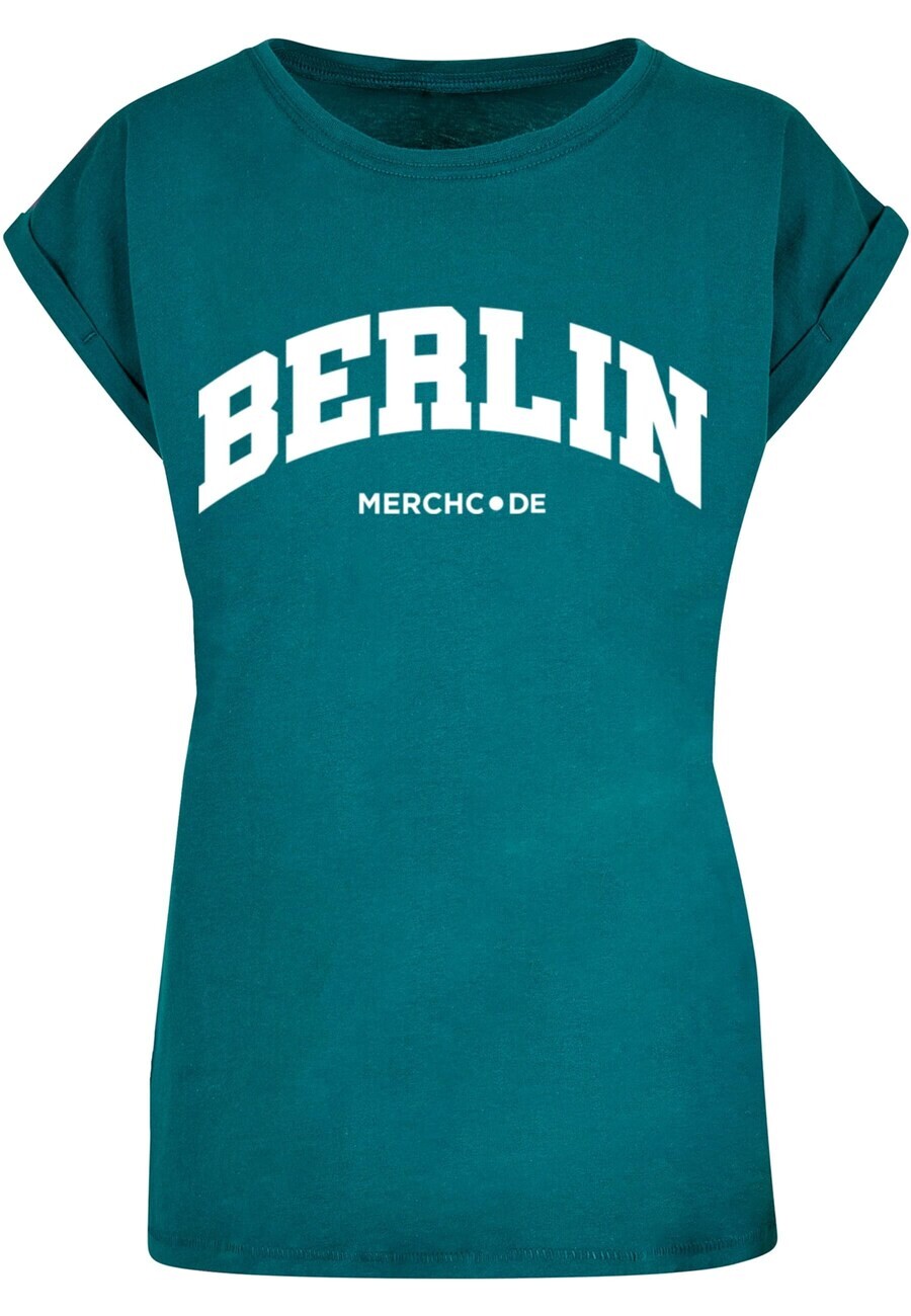 

Футболка Merchcode BERLIN, цвет Petrol