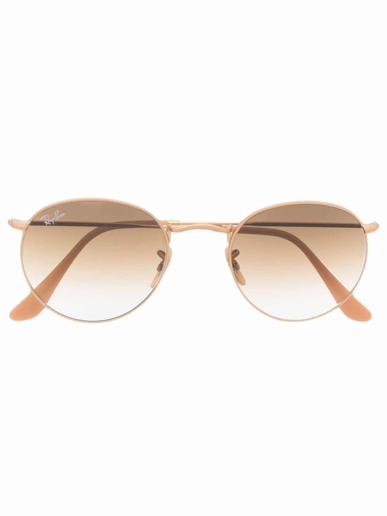 

Ray-Ban солнцезащитные очки в круглой оправе, золотой