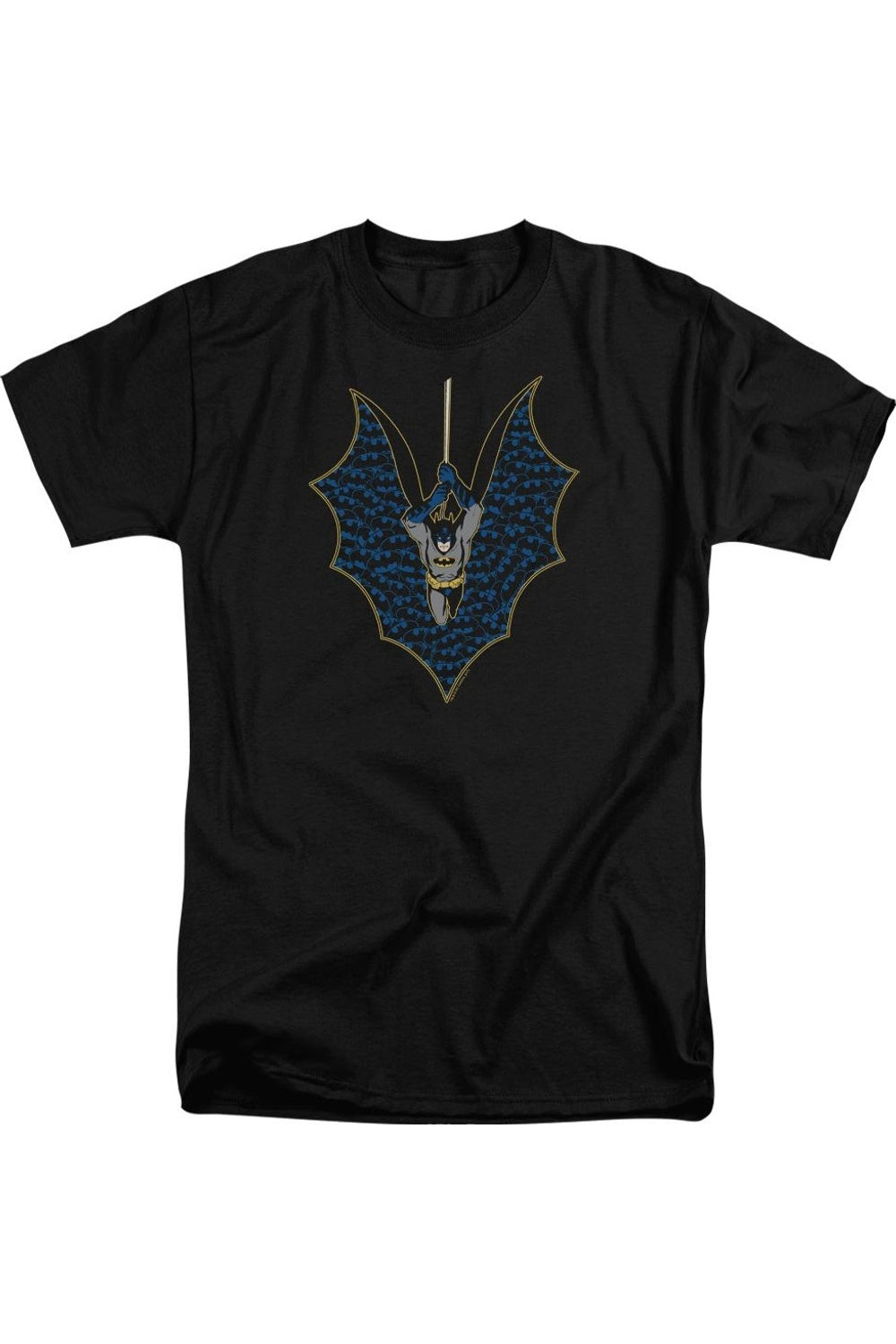 

Футболка Batman Bat Fill с коротким рукавом для взрослых Gildan, черный