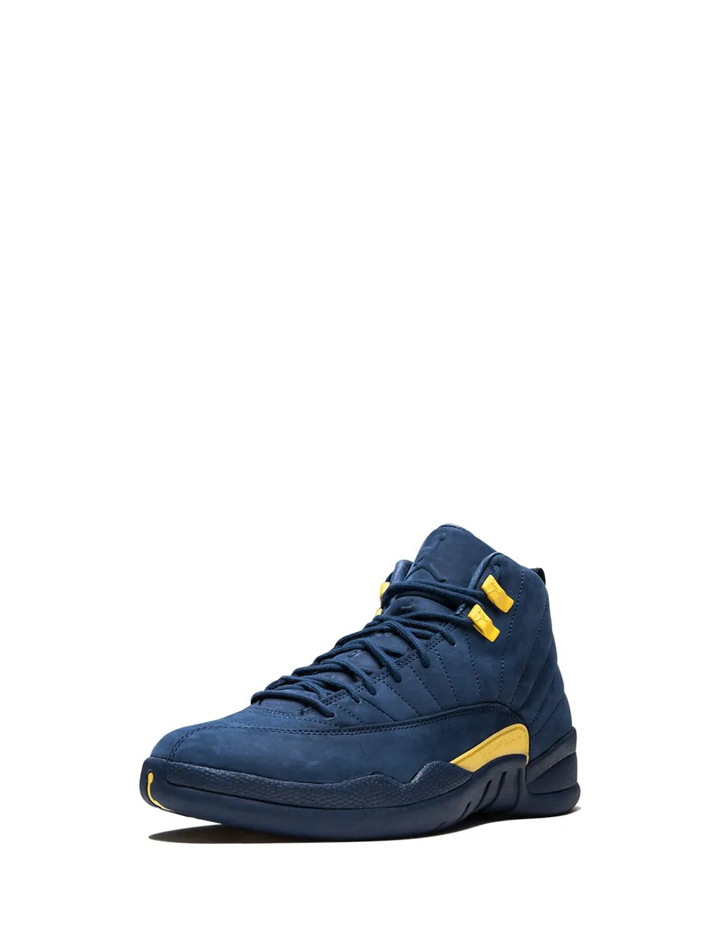 Кроссовки Air  12 Retro Michigan Jordan, синий — фото 4
