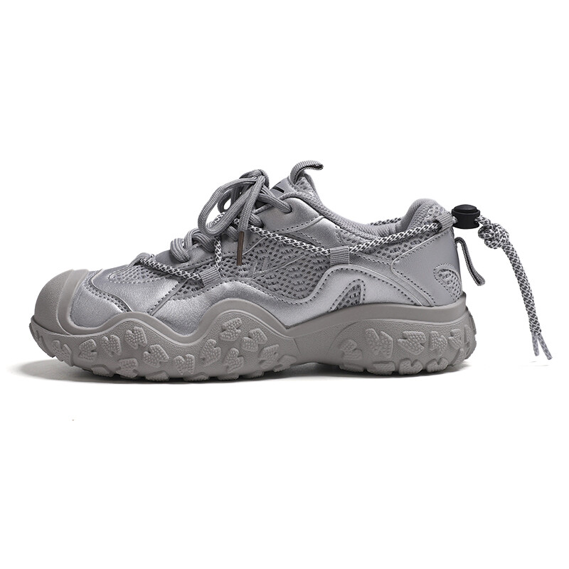 

Женские кроссовки Lifestyle Low-Top Silver Grey Warrior