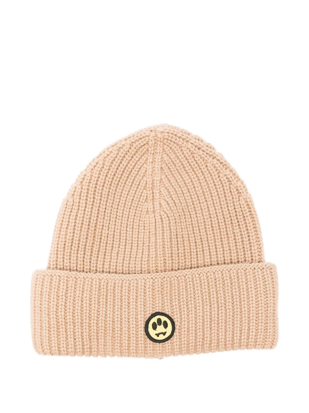 

Рифленая шапка с нашивкой в виде смайлика BARROW, нейтральный