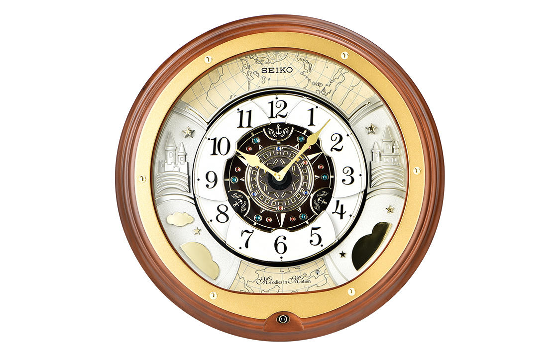 

SEIKO Часы Quartz Movement Wall Clock Unisex White