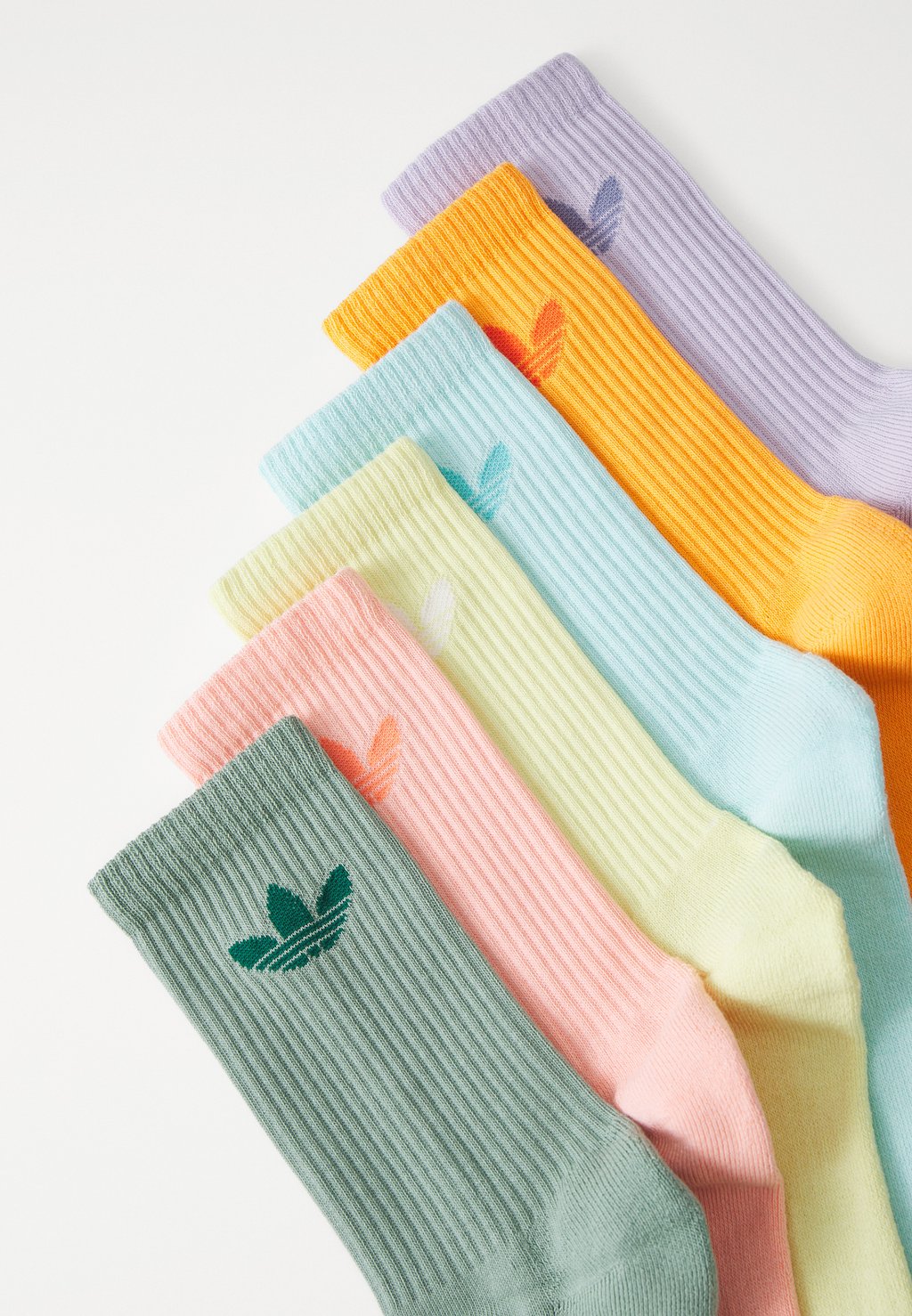 

Носки UNISEX 6 PACK adidas Originals, зеленый