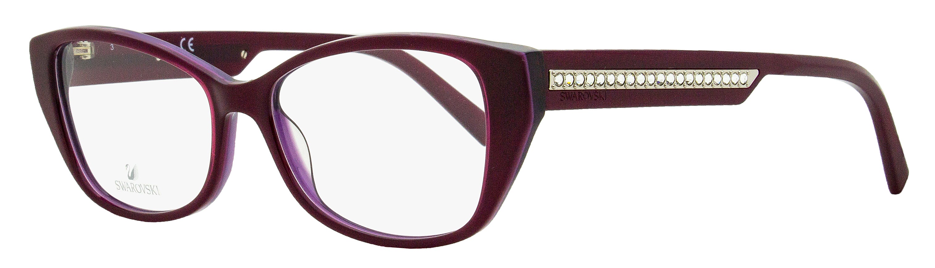 

Женские прямоугольные очки Swarovski SK5391 081 Фиолетовый 53 мм