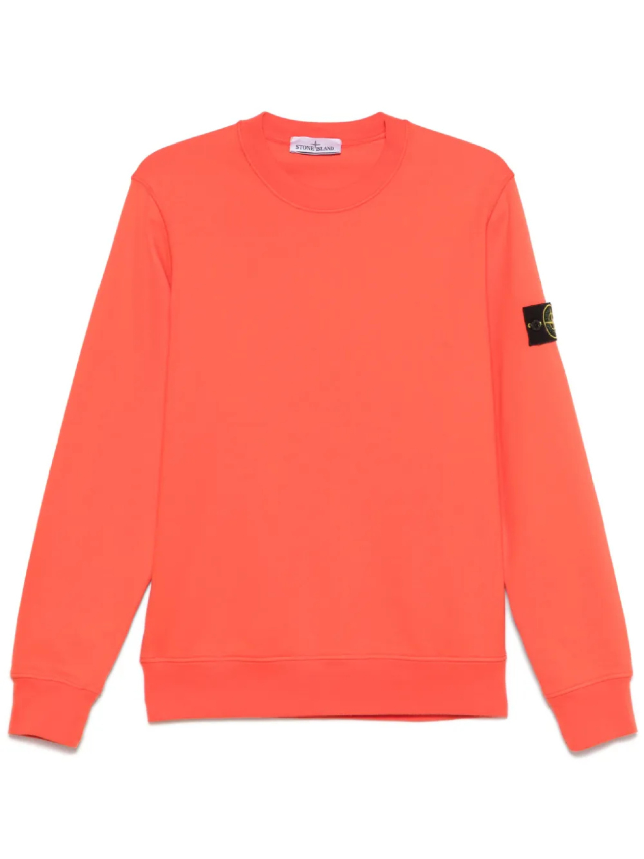 

Stone Island толстовка с логотипом Compass, оранжевый