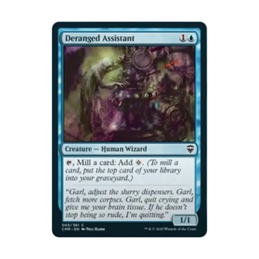 

CCG Сумасшедший помощник (С), MTG - Commander Legends