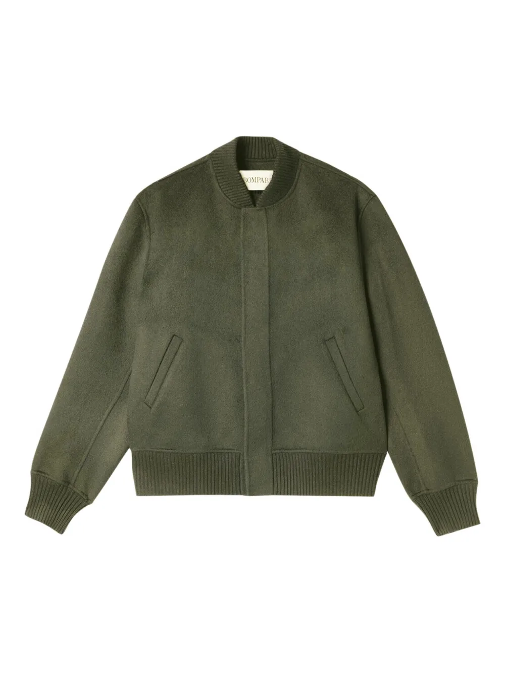 

Двусторонняя бомбер-куртка Eric Bompard, зеленый