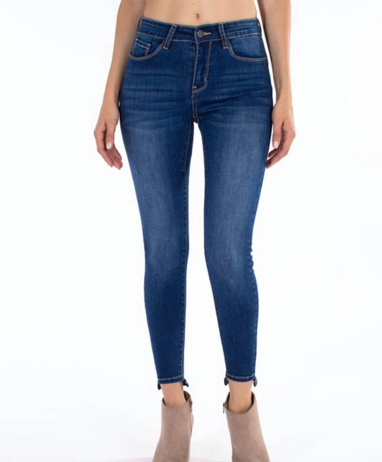 

Джинсы Booty Booster Denim средней степени стирки Nature Denim, цвет medium wash