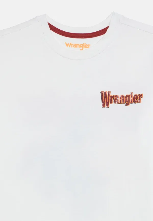 Футболка принтованная Wrangler, ярко-белый — фото 4
